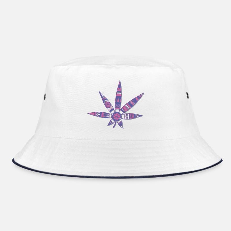 Hanfblatt Bucket Hat
