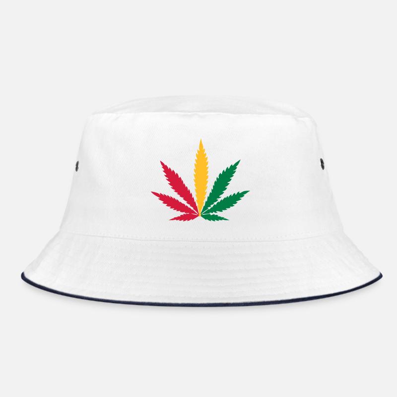 Rasta Hippie Weed Bucket Hat