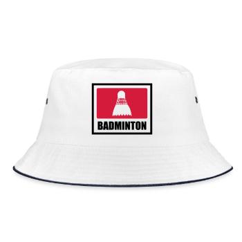 Badminton - Bob - blanc/marine - Devant