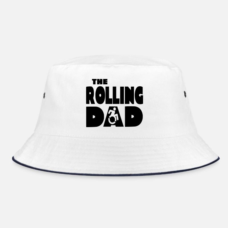 Der rollende Vater im Rollstuhl, Vater # Bucket Hat