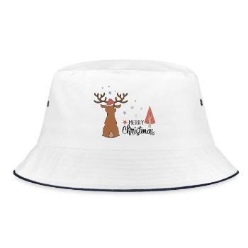 Noël - Bob - blanc/marine - Devant