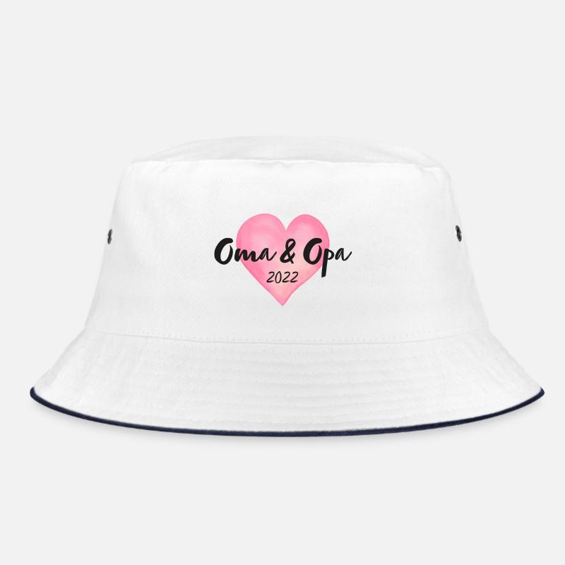 Oma & Opa 2022 Herz Bucket Hat