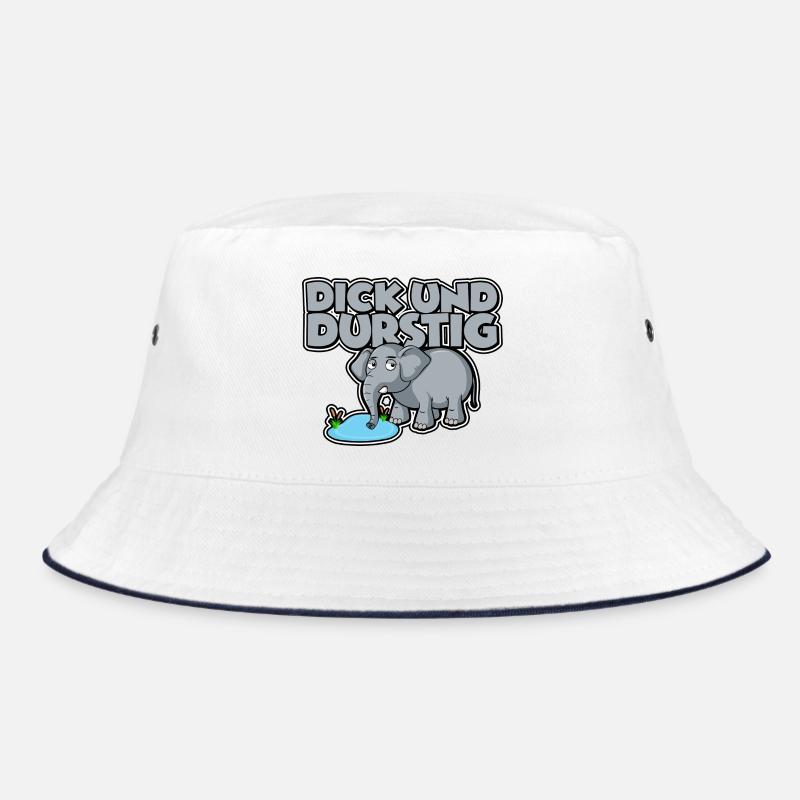 Dick und durstig Bucket Hat