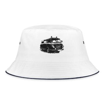 Barkas à la lumière bleue - Bob - blanc/marine - Devant