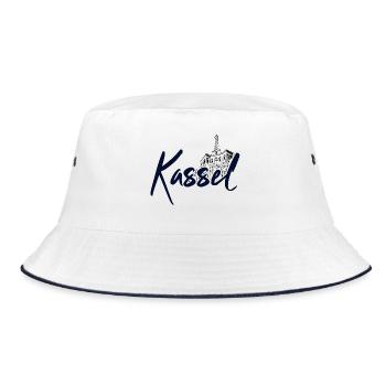 Kassel - Bucket Hat - white/navy - Front