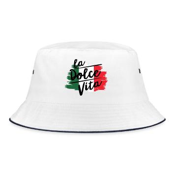 La dolce Vita Bella Italia - Bob - blanc/marine - Devant