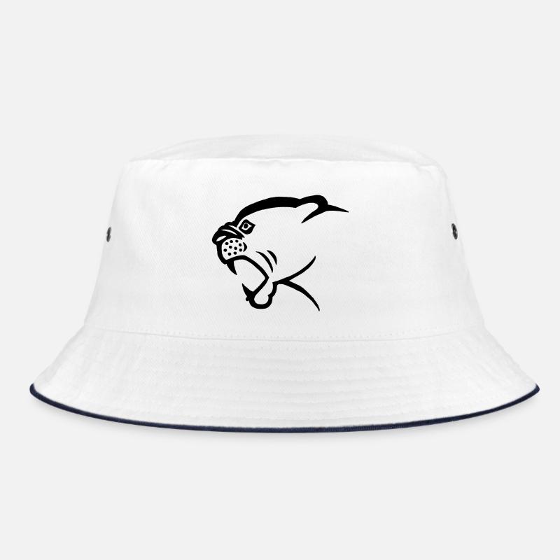 Black Panther Head Bucket Hat