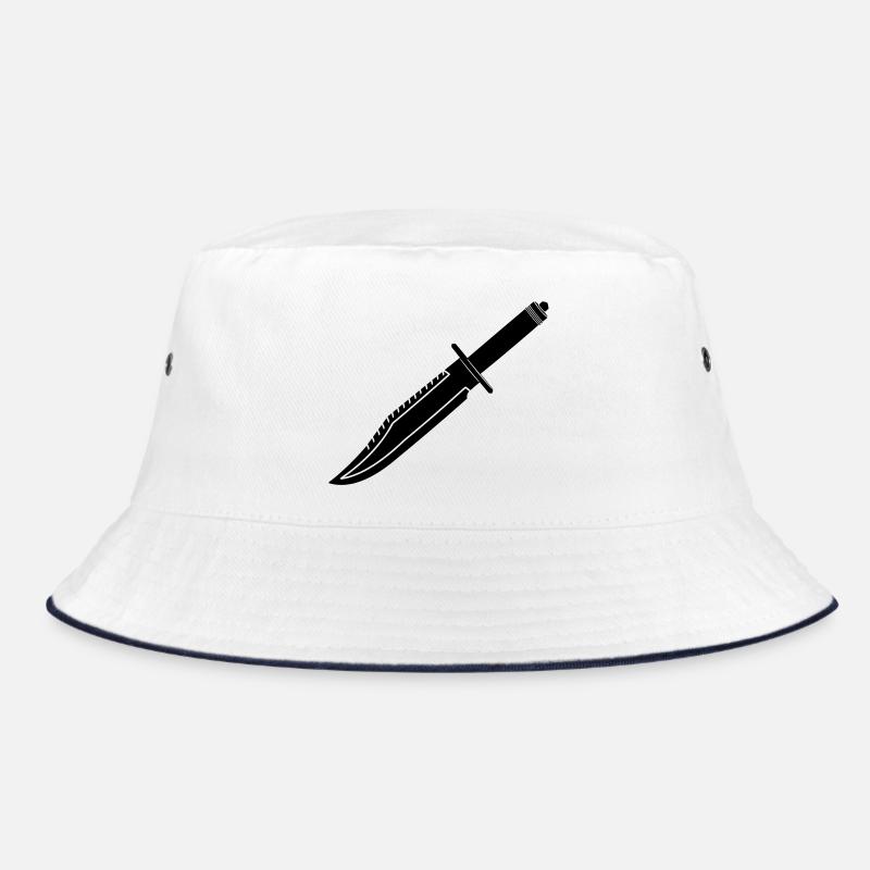 Rambo knife long Bucket Hat