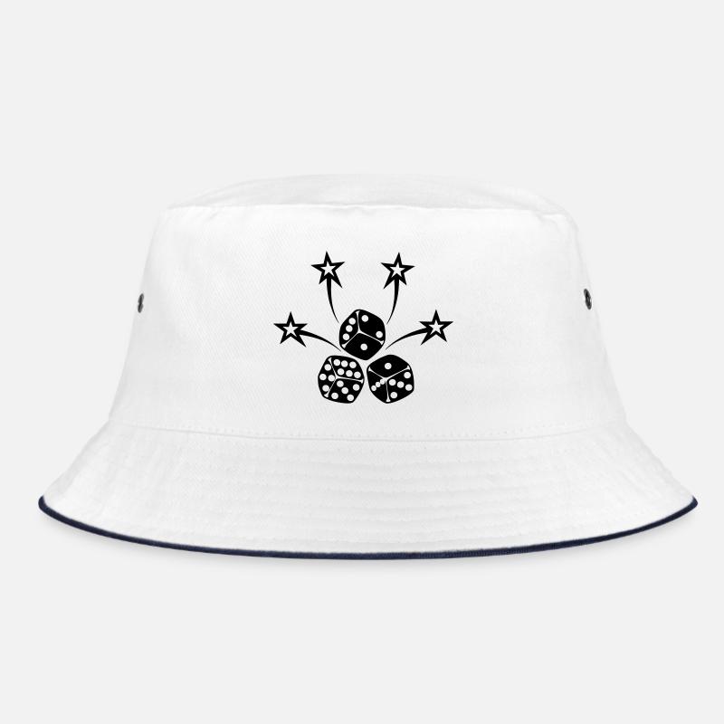 Dice with stars Bucket Hat
