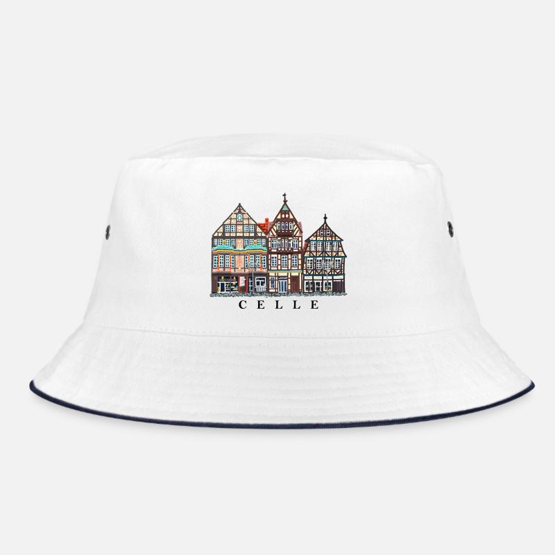 Celle, Lower Saxony, Half-timbered houses, Germany Bucket Hat