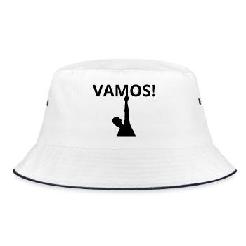 Vamos - Bucket Hat - white/navy - Front