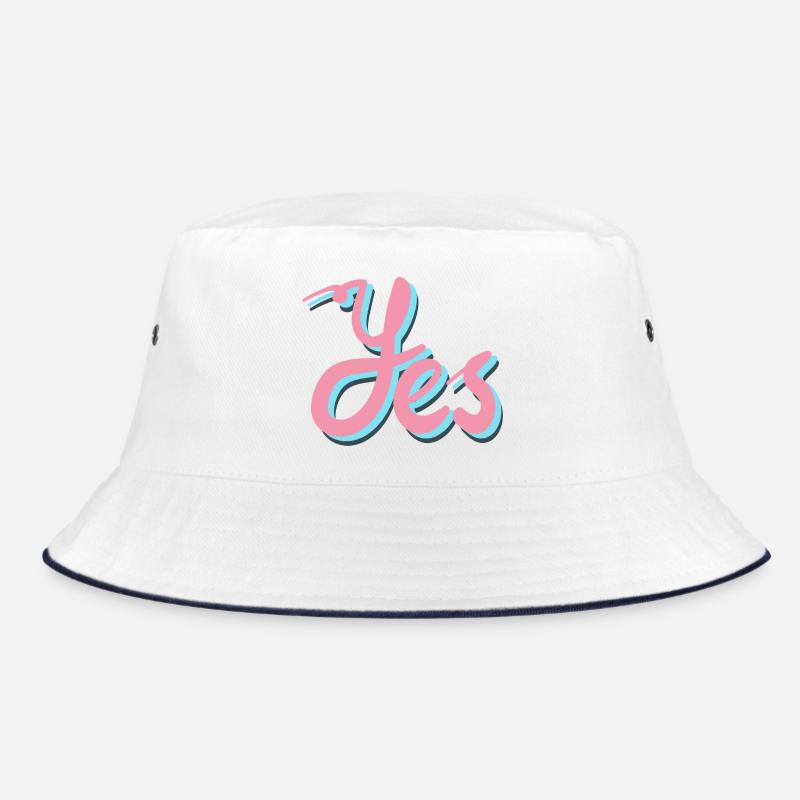 Ja, Damenmode, die Sie stärkt Bucket Hat