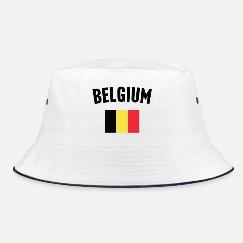 Belgium Flag Bucket Hat