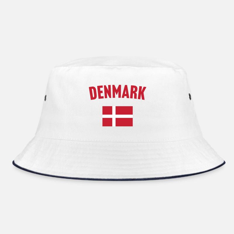 Denmark Flag Bucket Hat