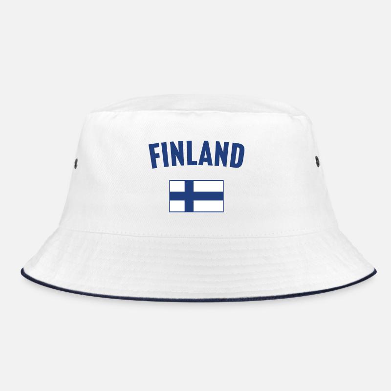 Finnland Flagge Bucket Hat