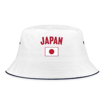 Drapeau du Japon - Bob - blanc/marine - Devant