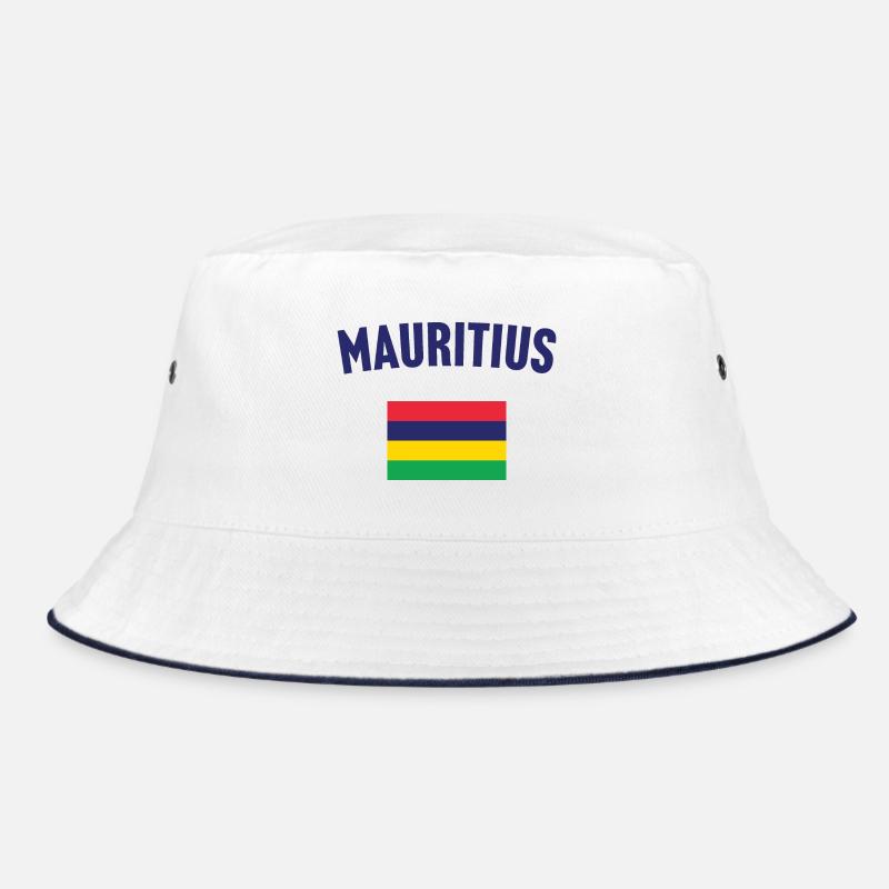 Mauritius Flagge Bucket Hat