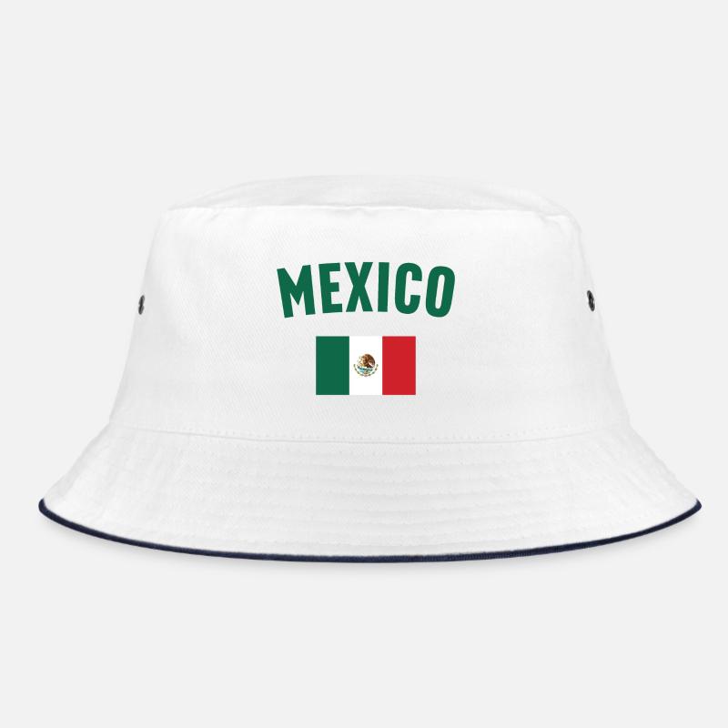 Mexiko Flagge Bucket Hat