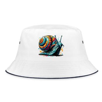 Escargot - Bob - blanc/marine - Devant