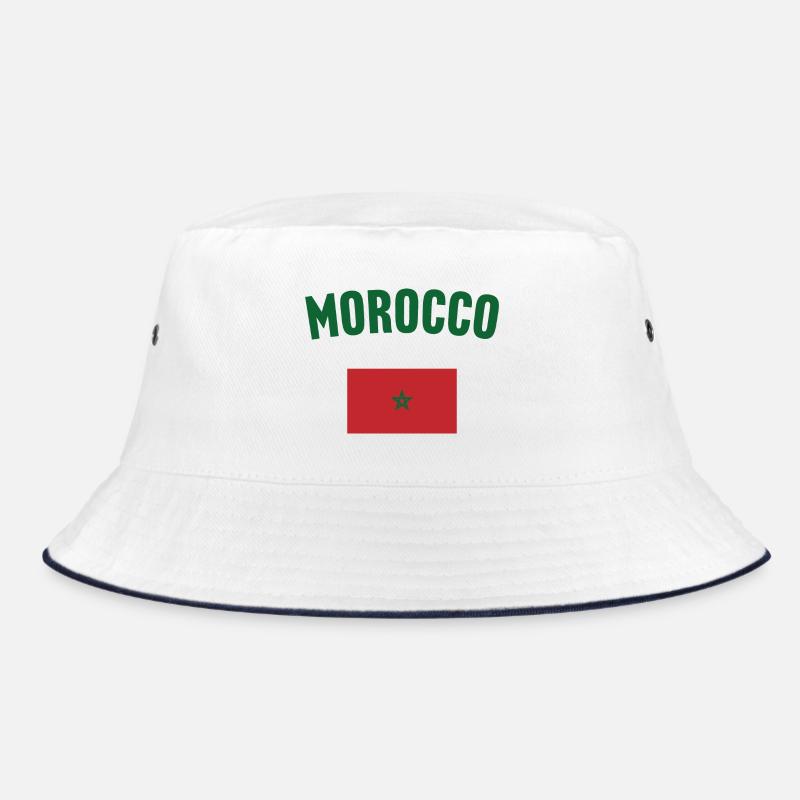 Marokko Flagge Bucket Hat