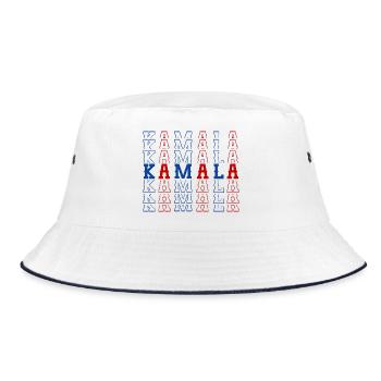 KAMALA HARRIS Amérique - Bob - blanc/marine - Devant
