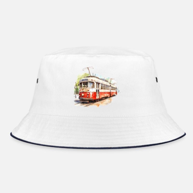 Straßenbahn Retro Bucket Hat