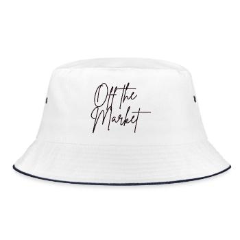 Off the Market - Bucket Hat - Weiß/Navy - Vorne