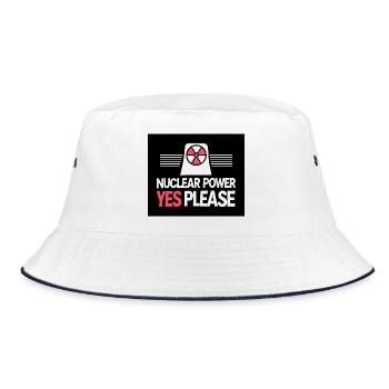 Énergie nucléaire s’il vous plaît - Pro Clean Energy - Bob - blanc/marine - Devant