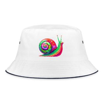 Escargot - Bob - blanc/marine - Devant