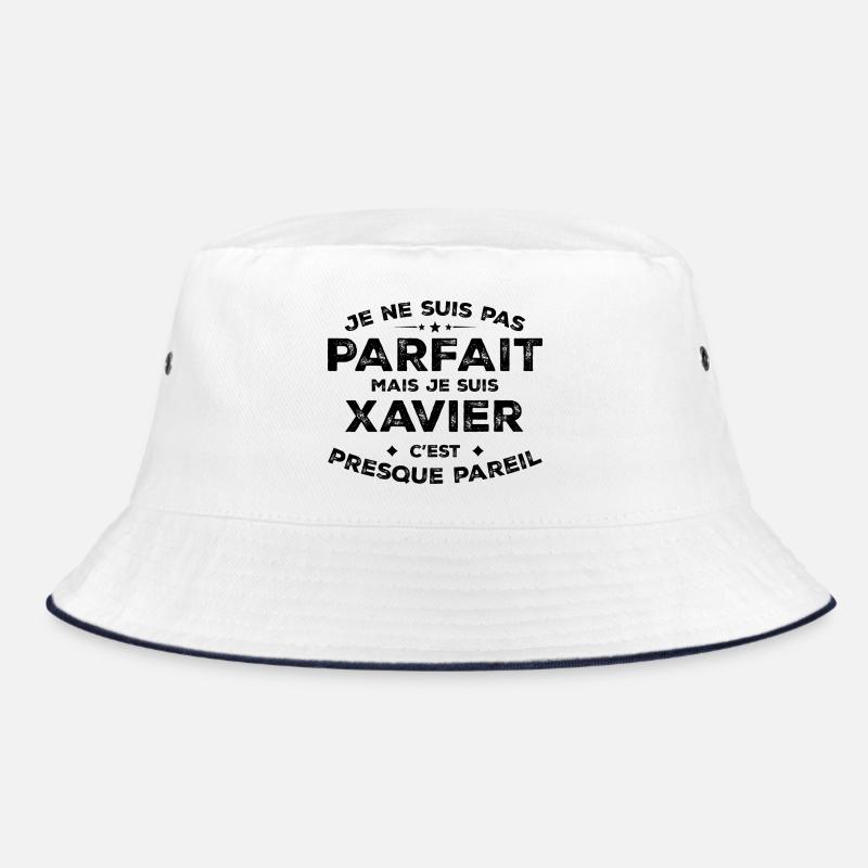 Xavier Ein Vorname, eine Haltung Humor Xavier Bucket Hat