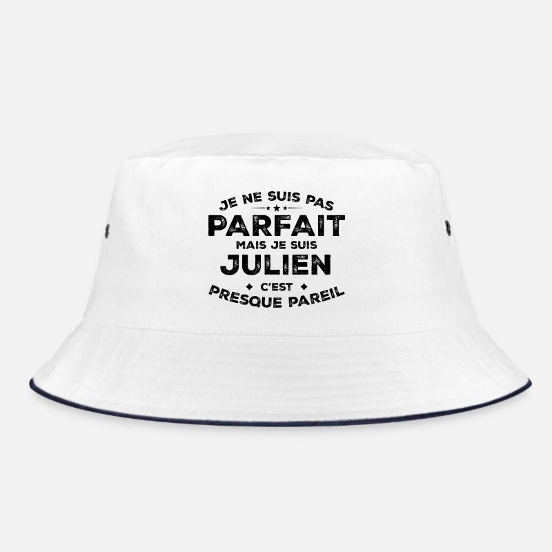 Julien Ein Name, eine Haltung Julien Humor Bucket Hat