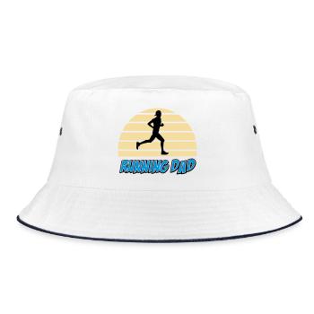 Running dad - Bob - blanc/marine - Devant