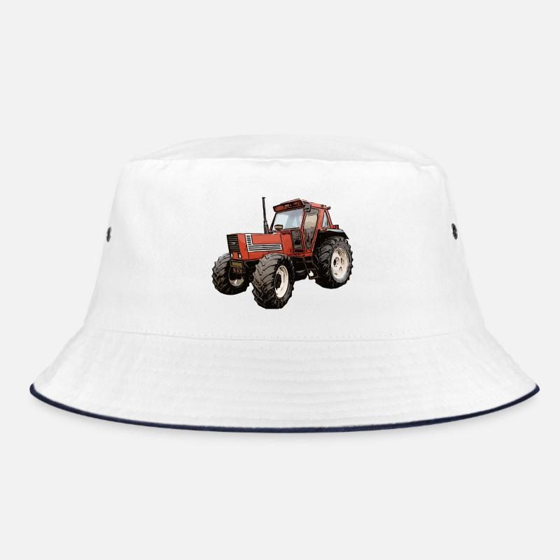 Agricultural legend in red Bucket Hat