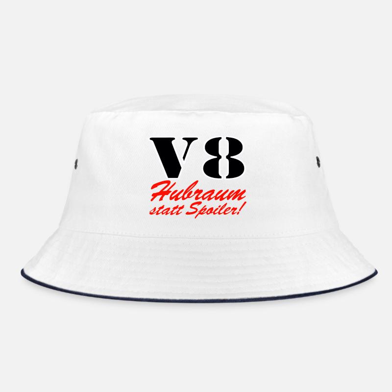 V8 Hubraum statt Spoiler ......................... Bucket Hat