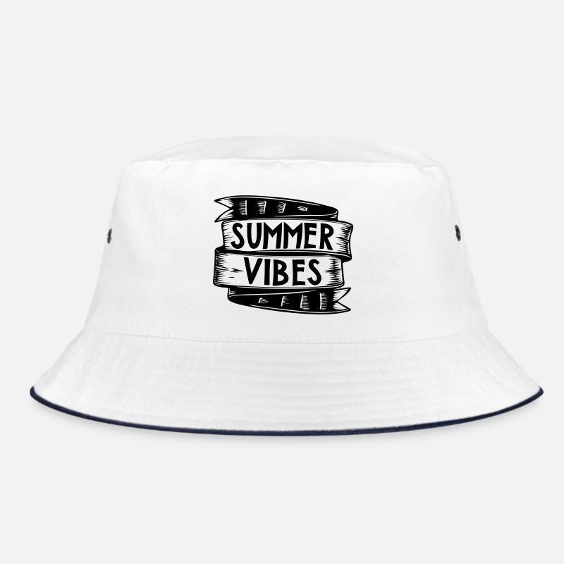 summer vibes | Vector graphic Bucket Hat