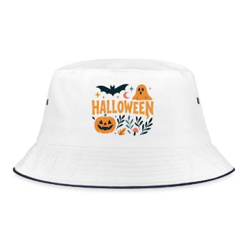 Classic Halloween - Bucket Hat - white/navy - Front