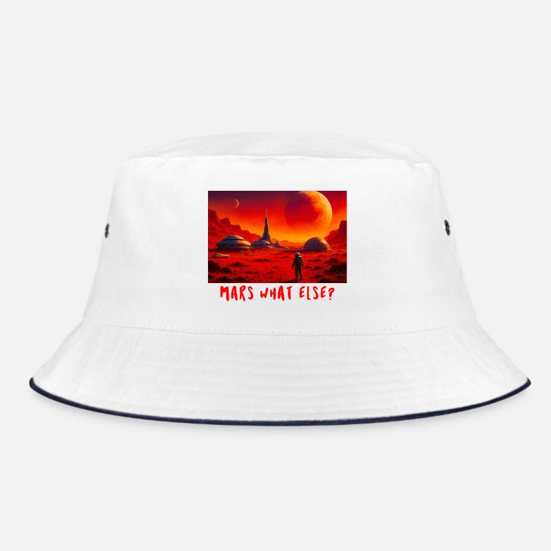 Mars Story: Red World Exploration Bucket Hat