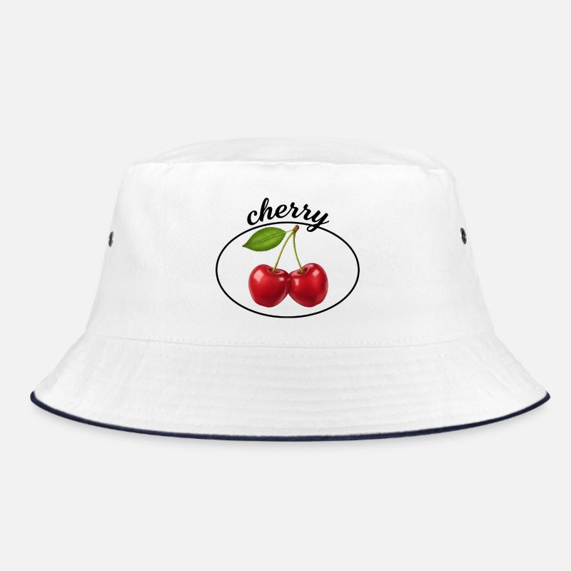 Cherry Duo Emblem Bucket Hat