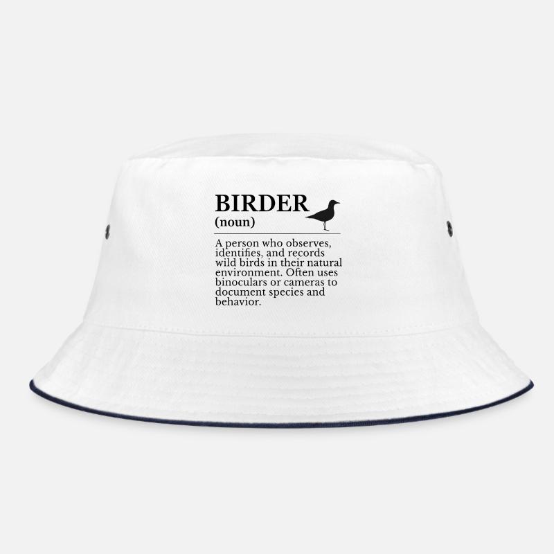 Birder Definition - Birdwatchers Bucket Hat
