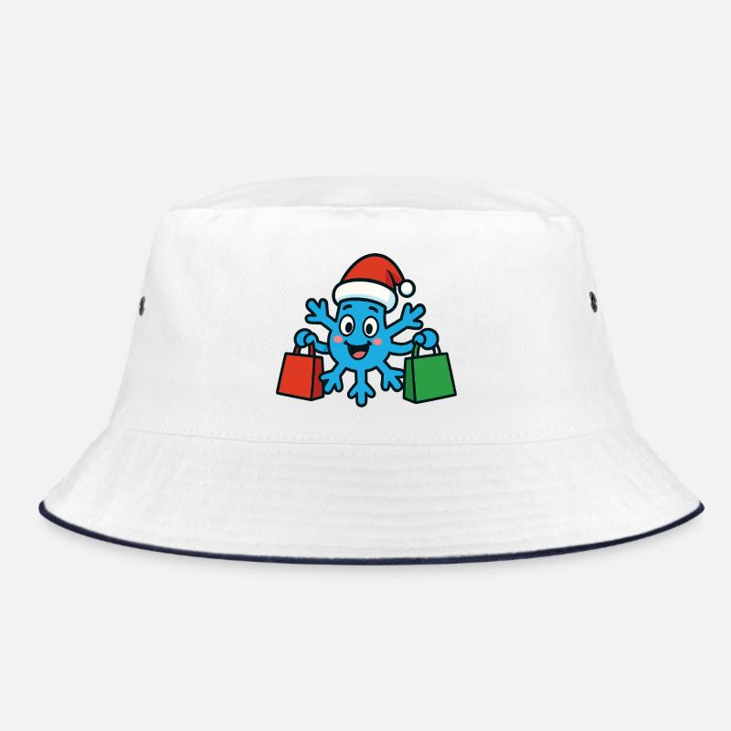 Le flocon de neige de Noël achète des cadeaux Bob