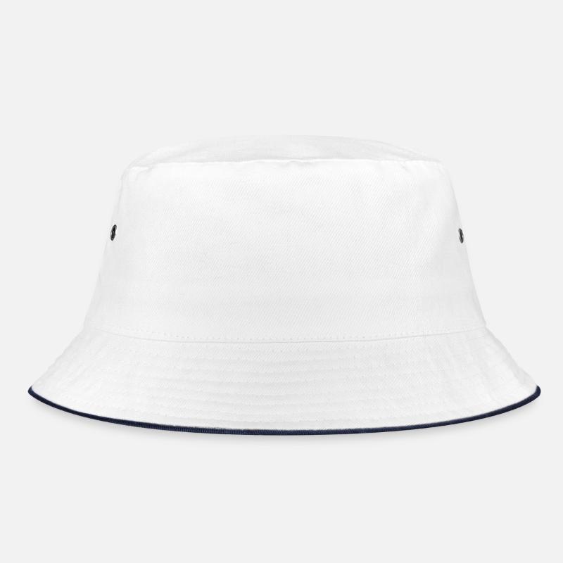 Weiße Schaf-Silhouette Bucket Hat