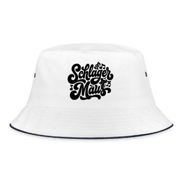 Schlager Maus - Schlagermaus - Schlagermusik - Bob - blanc/marine - Devant