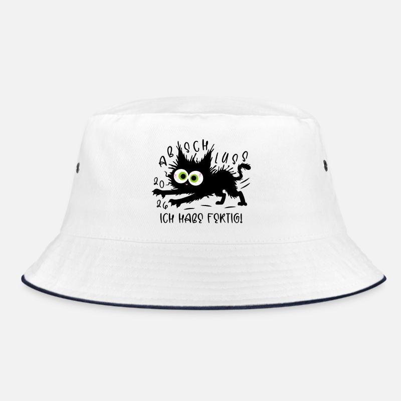 Graduation 2026 I'm done cat Bucket Hat