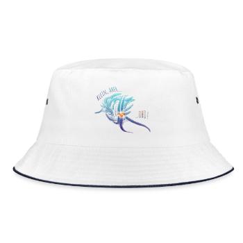 Limace – petite beauté - Bob - blanc/marine - Devant