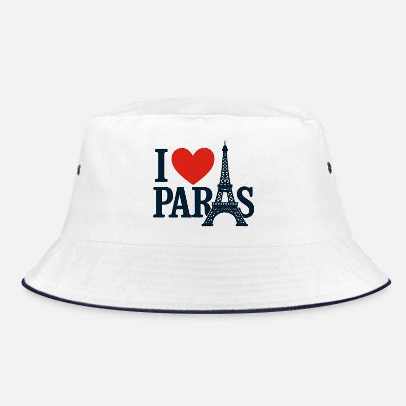 I Love Paris Eiffel Heart Bob