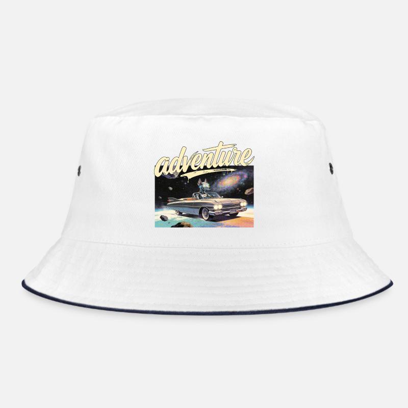 Retro Auto Abenteuer Bucket Hat