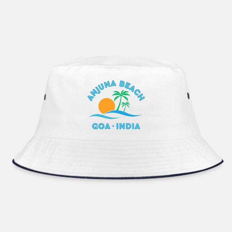 Anjuna Beach Goa Sunset Bucket Hat