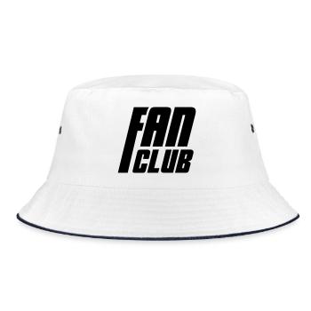 Fan Club - Bucket Hat - white/navy - Front