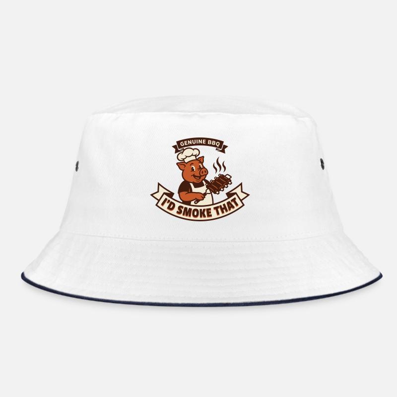 Pig Pitmaster BBQ Rubs und Rippchen Bucket Hat