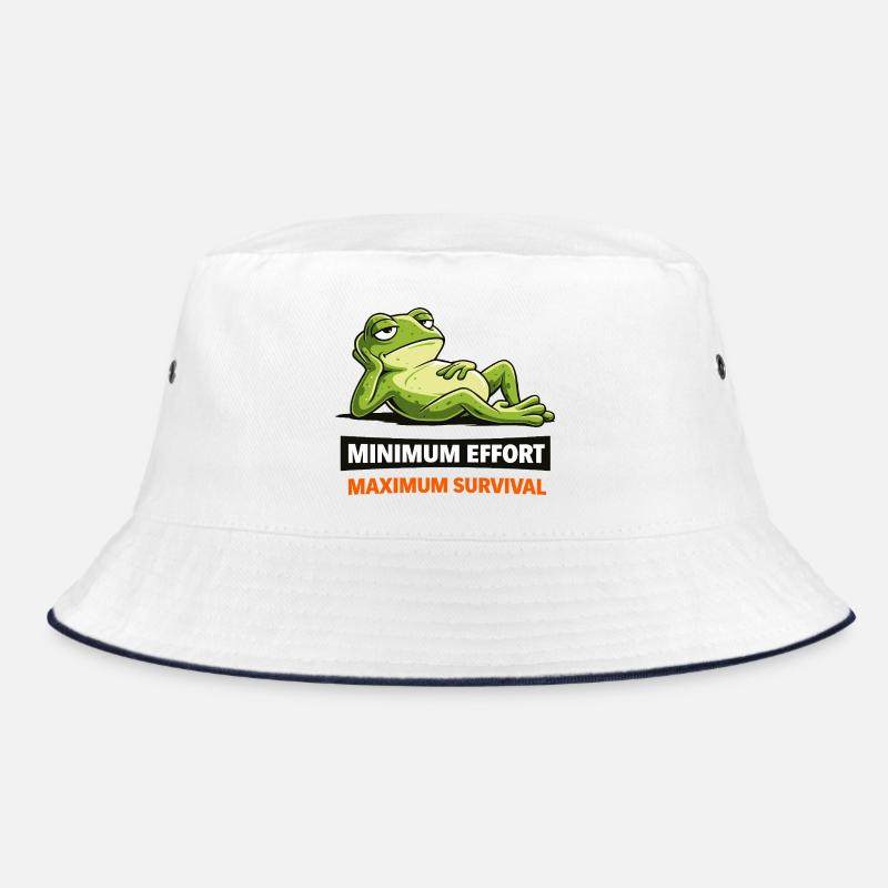Frog Chill: Minimum Effort Bucket Hat